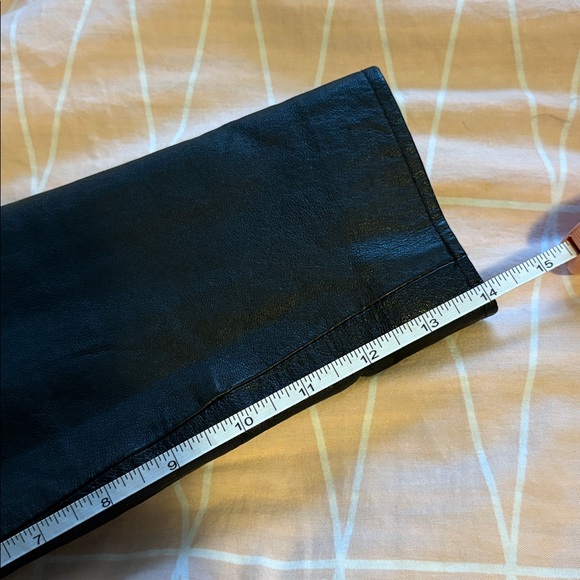 Black Leather Studded Jacket - Picture 9 of 9